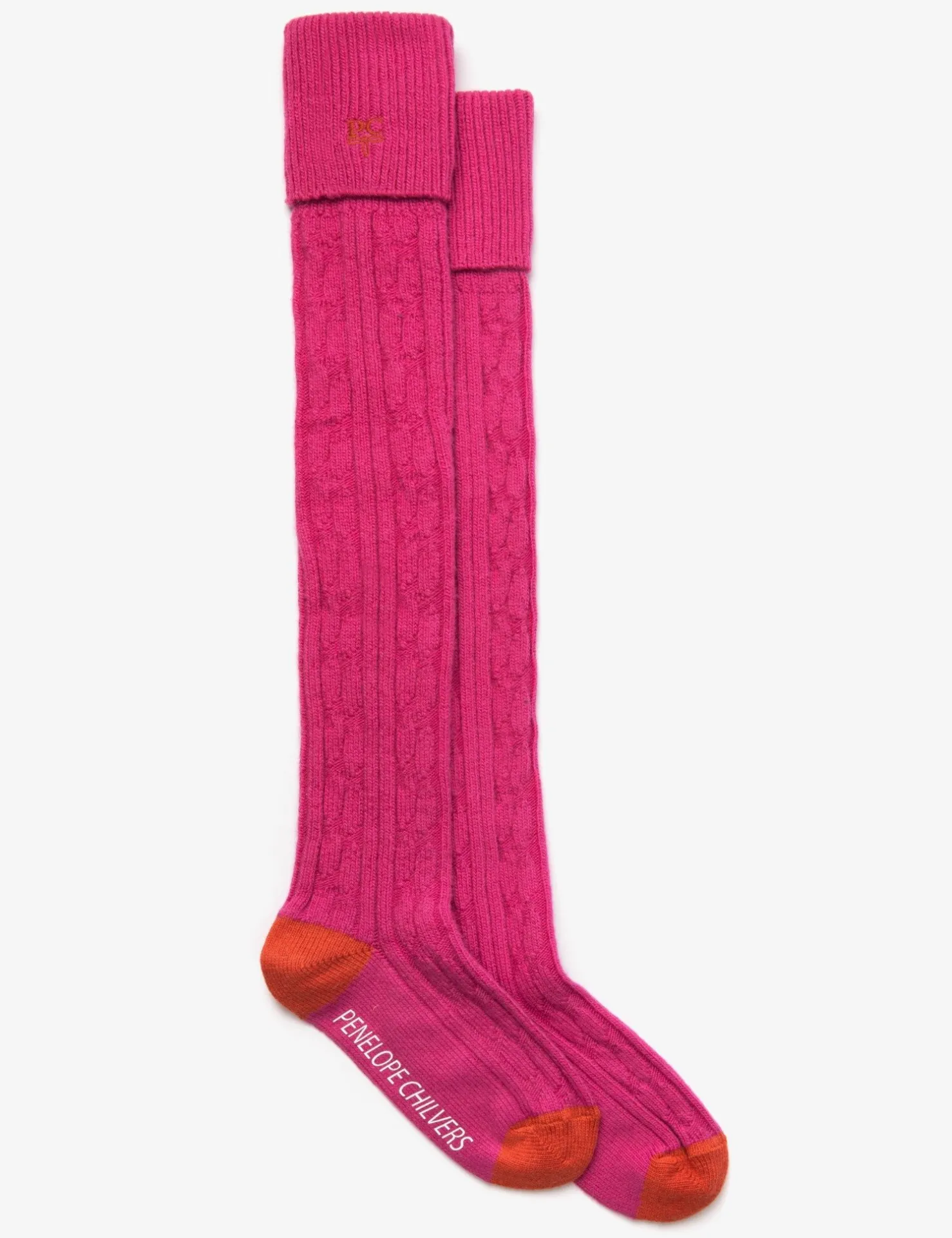 Penelope Chilvers Winter Accessories | Socks & Tights*Cashmere Cable Boot Socks