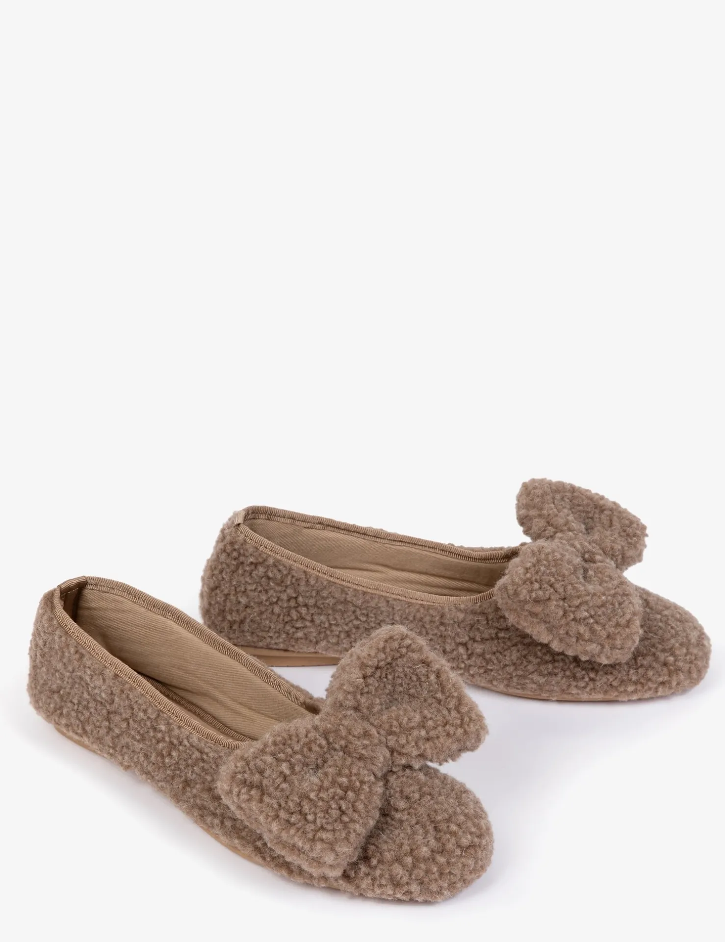 Penelope Chilvers Slippers*Celeste Shearling Bow Slipper