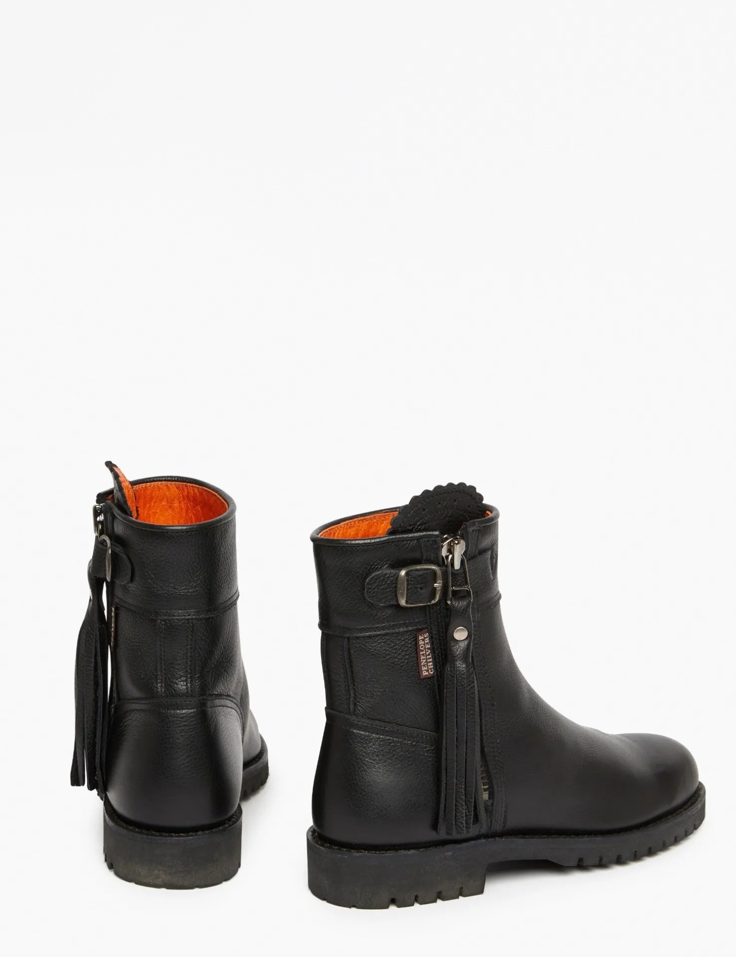 Penelope Chilvers Goodyear Welt Boots | Equestrian Boots*Cropped Leather Tassel Boot