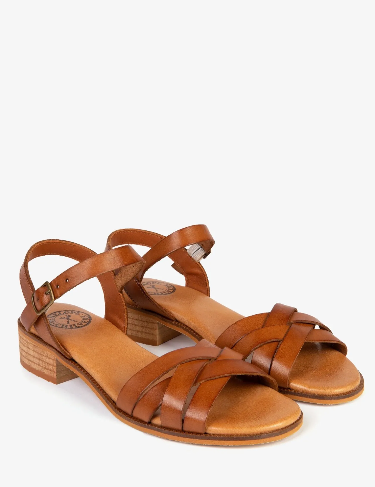 Penelope Chilvers Heeled Shoes | Sandals*Heeled Shepherdess Leather Sandal