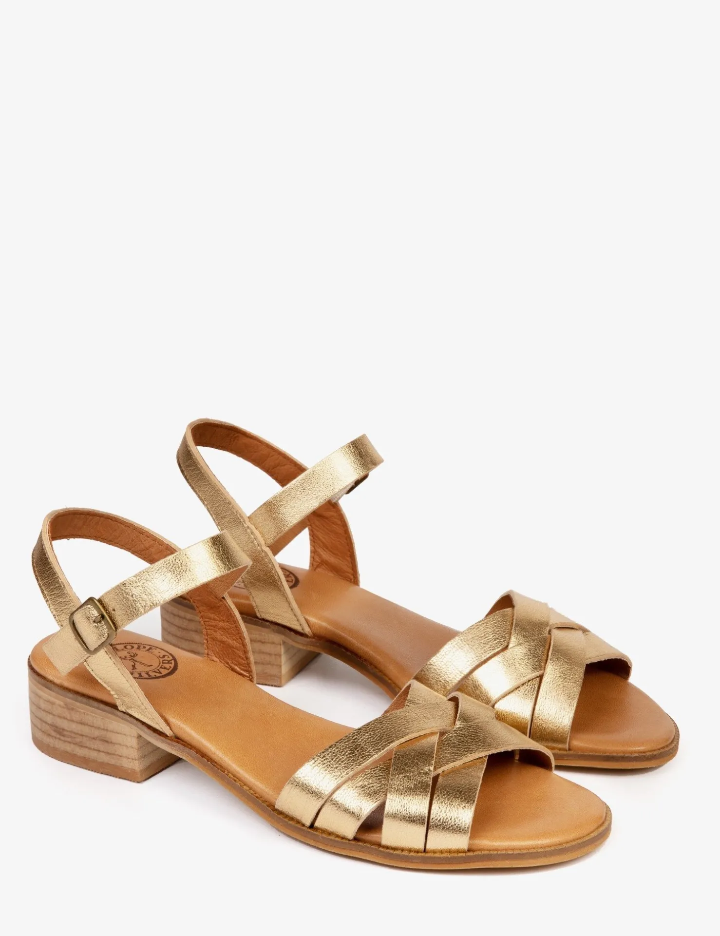 Penelope Chilvers Heeled Shoes | Sandals*Heeled Shepherdess Leather Sandal