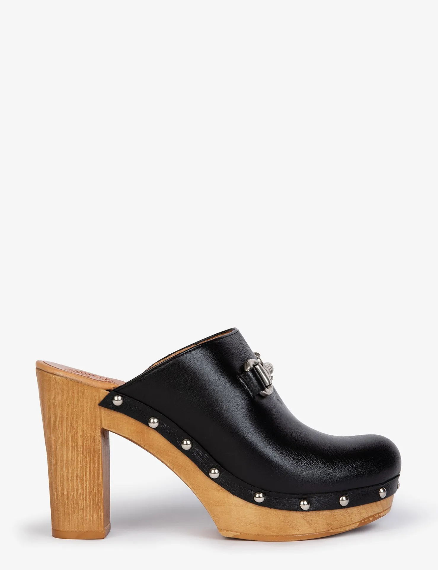 Penelope Chilvers Clogs | Heeled Shoes*High Horsebit Leather Clog