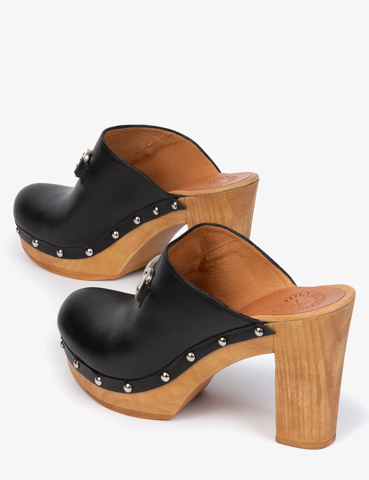 Penelope Chilvers Clogs | Heeled Shoes*High Horsebit Leather Clog