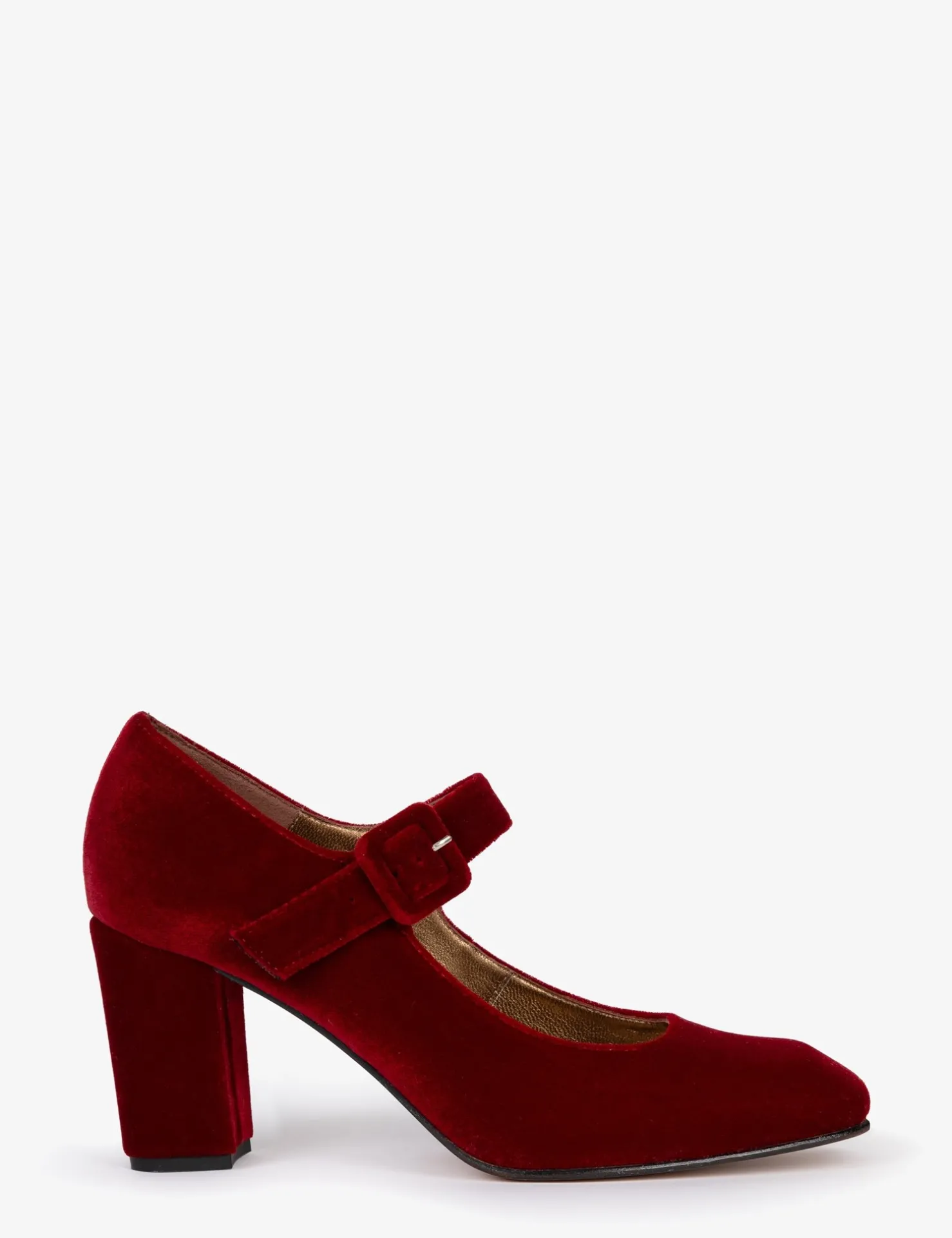 Penelope Chilvers Mary Janes | Heeled Shoes*High Mary Jane Velvet Shoe