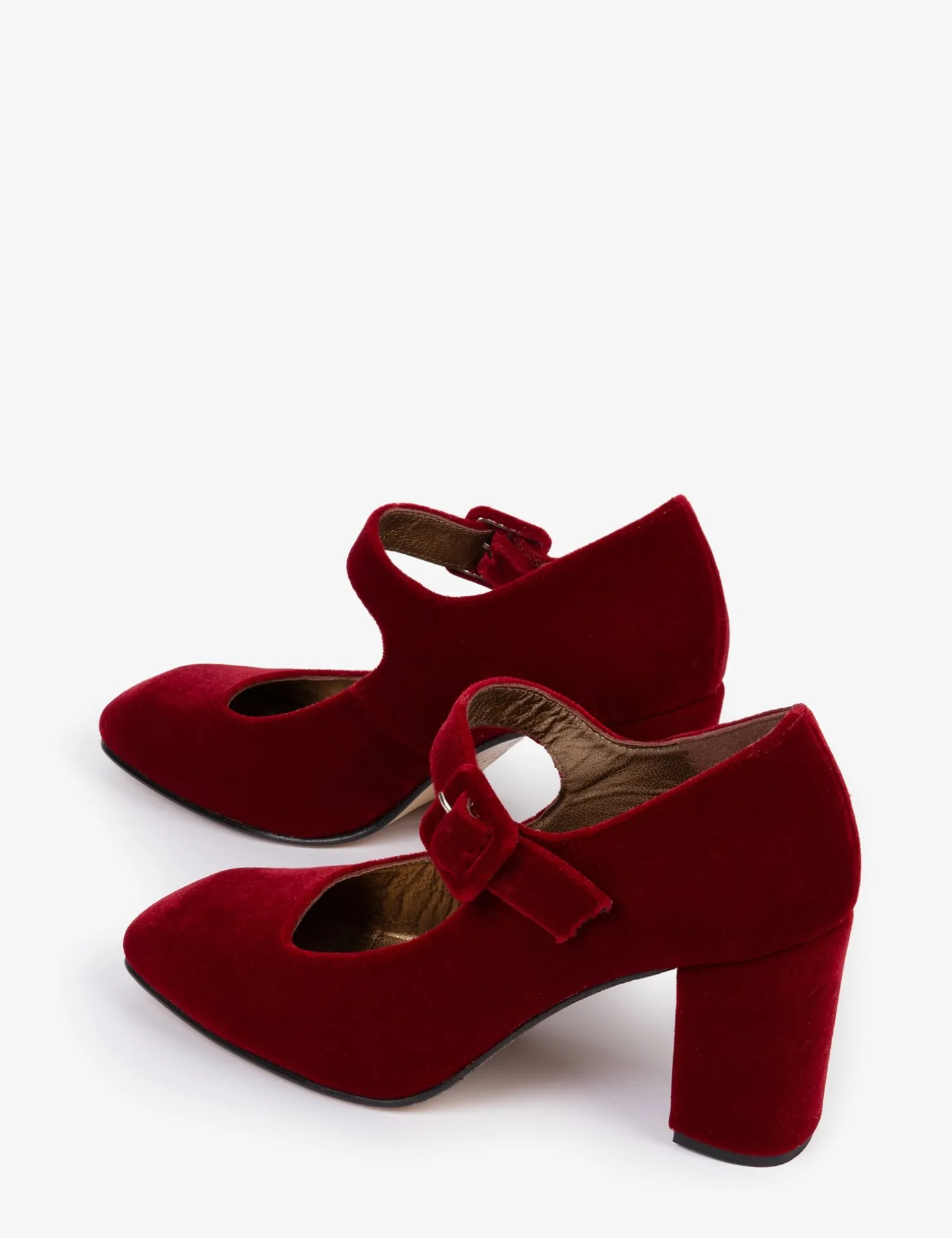 Penelope Chilvers Mary Janes | Heeled Shoes*High Mary Jane Velvet Shoe