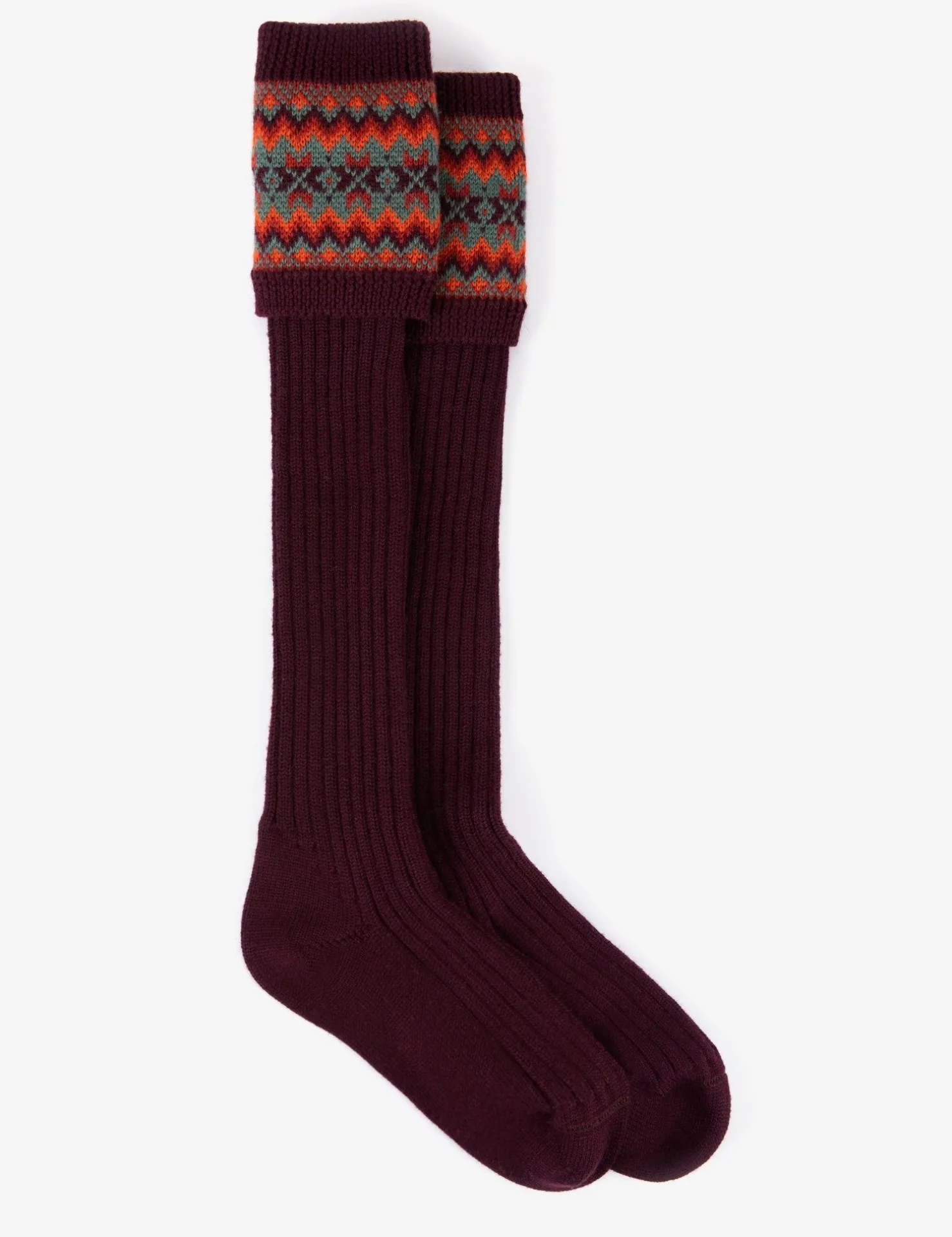 Penelope Chilvers Socks & Tights | Winter Accessories*Highland Fairisle Boot Sock