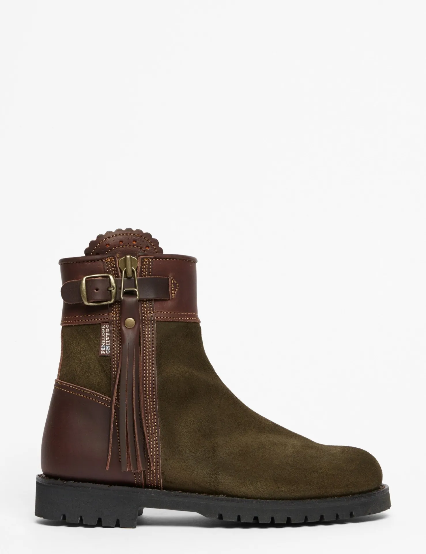 Penelope Chilvers Winter Boots | Goodyear Welt Boots*Inclement Cropped Tassel Boot