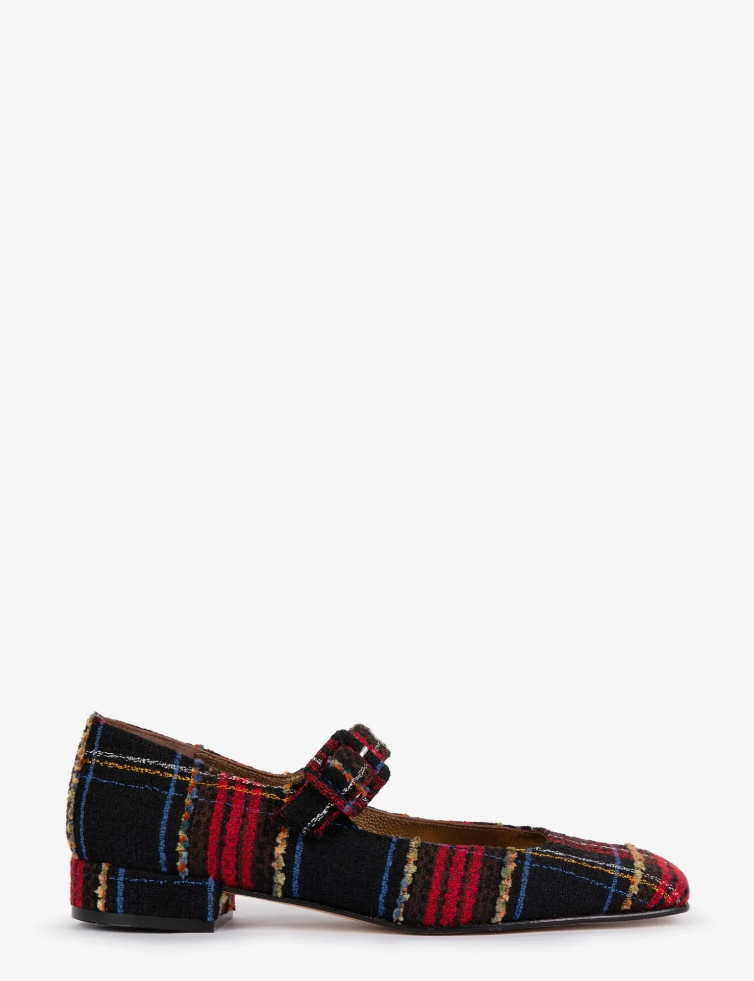 Penelope Chilvers Heeled Shoes | Mary Janes*Low Mary Jane Tartan Shoe