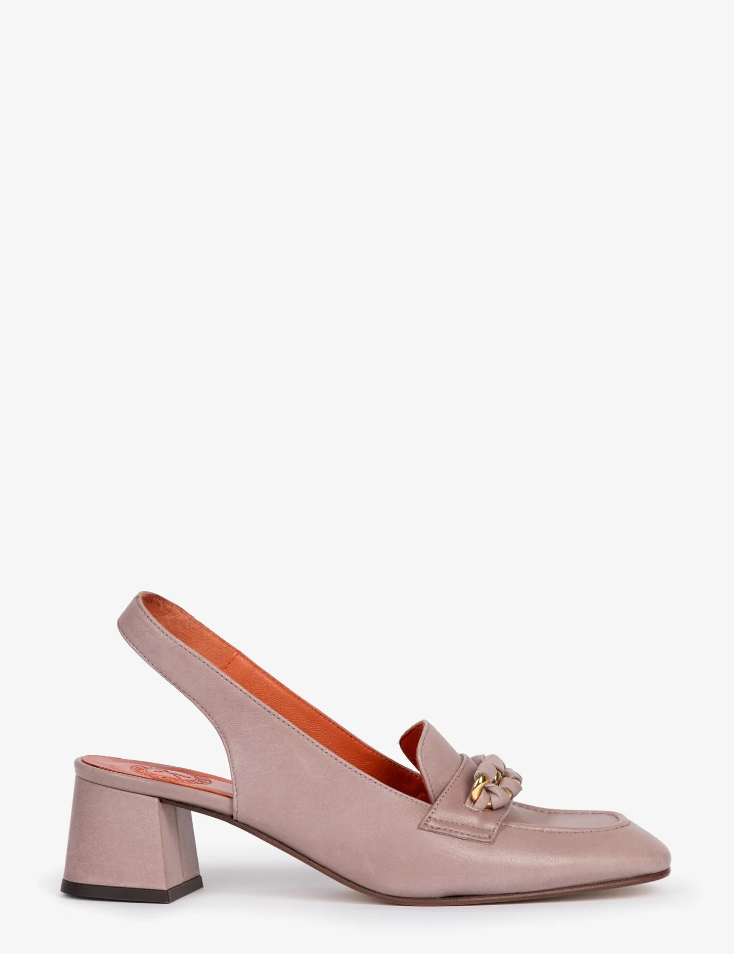 Penelope Chilvers Loafers | Heeled Shoes*Mid Lorenzo Slingback Leather Loafer