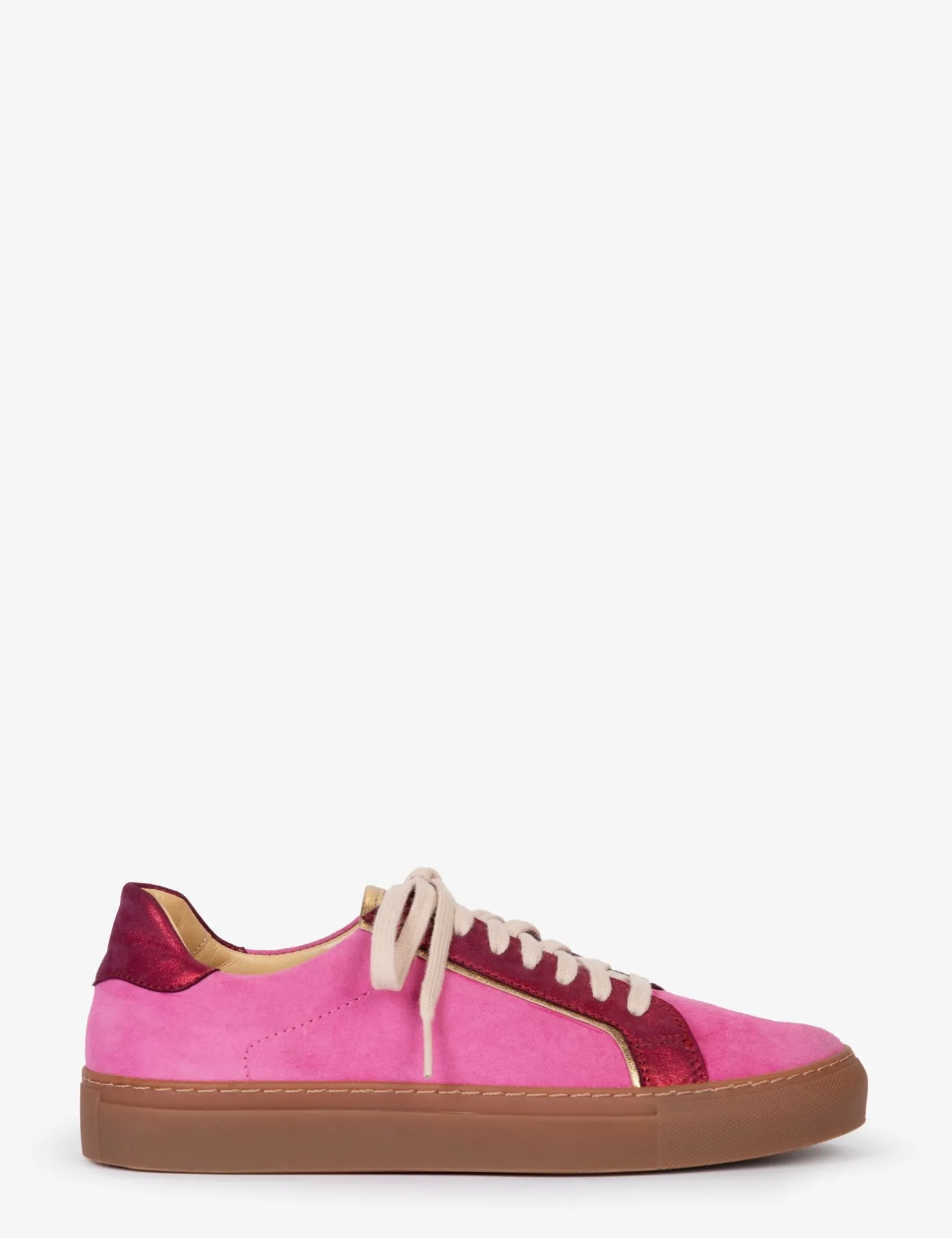 Penelope Chilvers Trainers*Paradise Suede Metallic Trainer