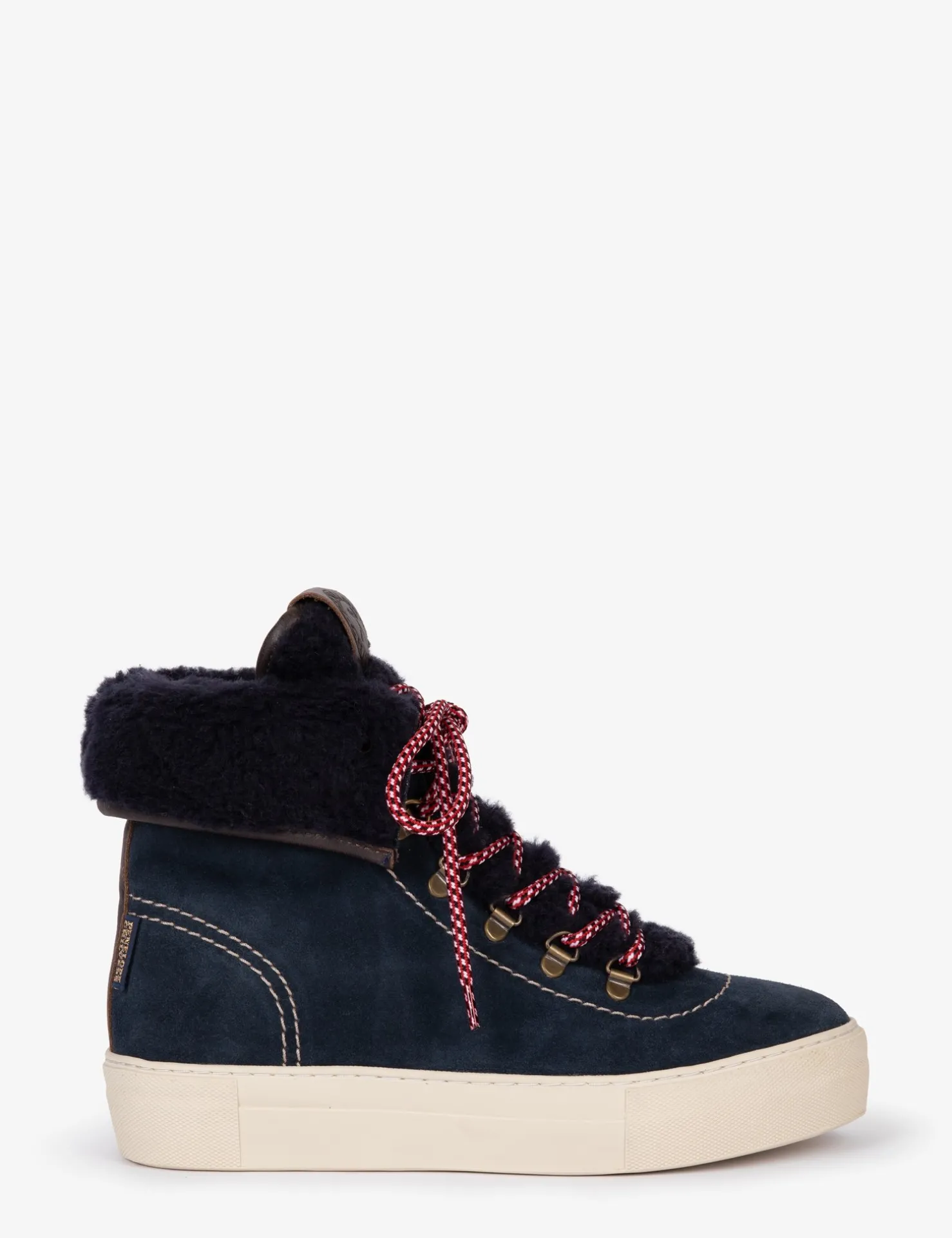 Penelope Chilvers Lace Up Boots | Wool & Shearling*Phoenix Wool-Lined Suede Boot