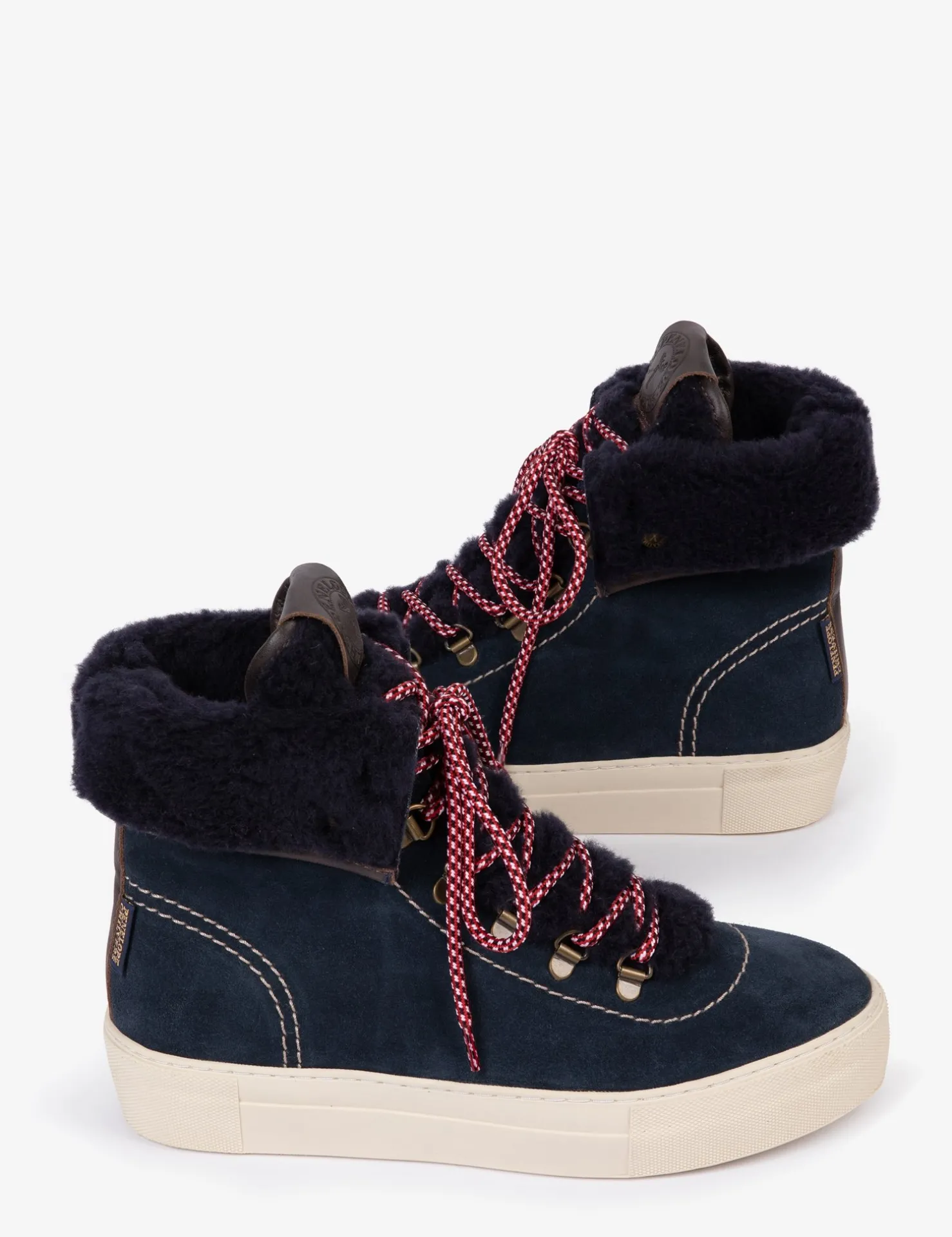 Penelope Chilvers Lace Up Boots | Wool & Shearling*Phoenix Wool-Lined Suede Boot