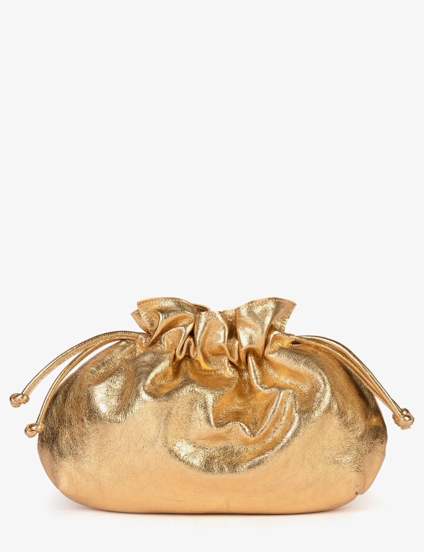 Penelope Chilvers Bags*Puffball Leather Clutch