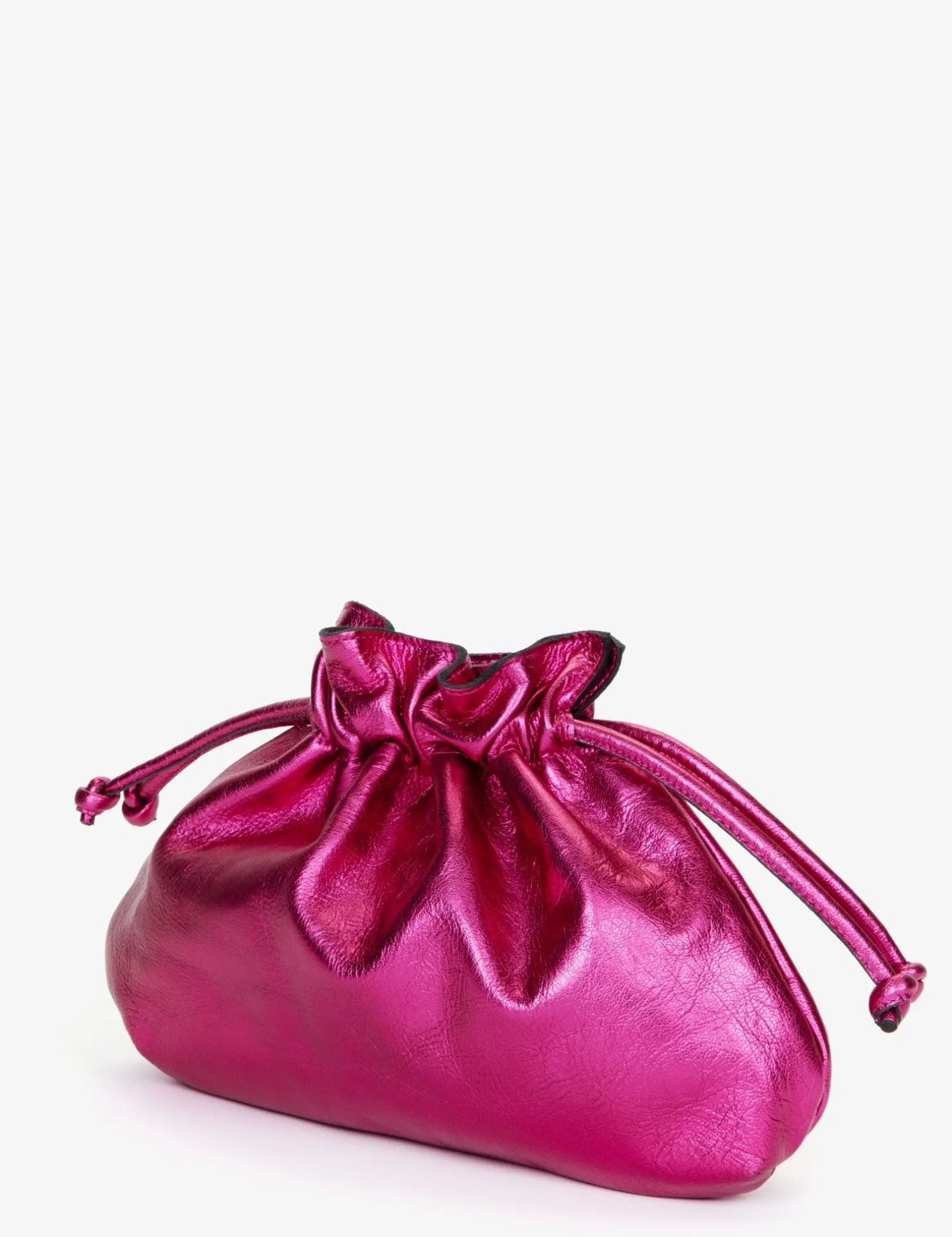 Penelope Chilvers Bags*Puffball Leather Clutch