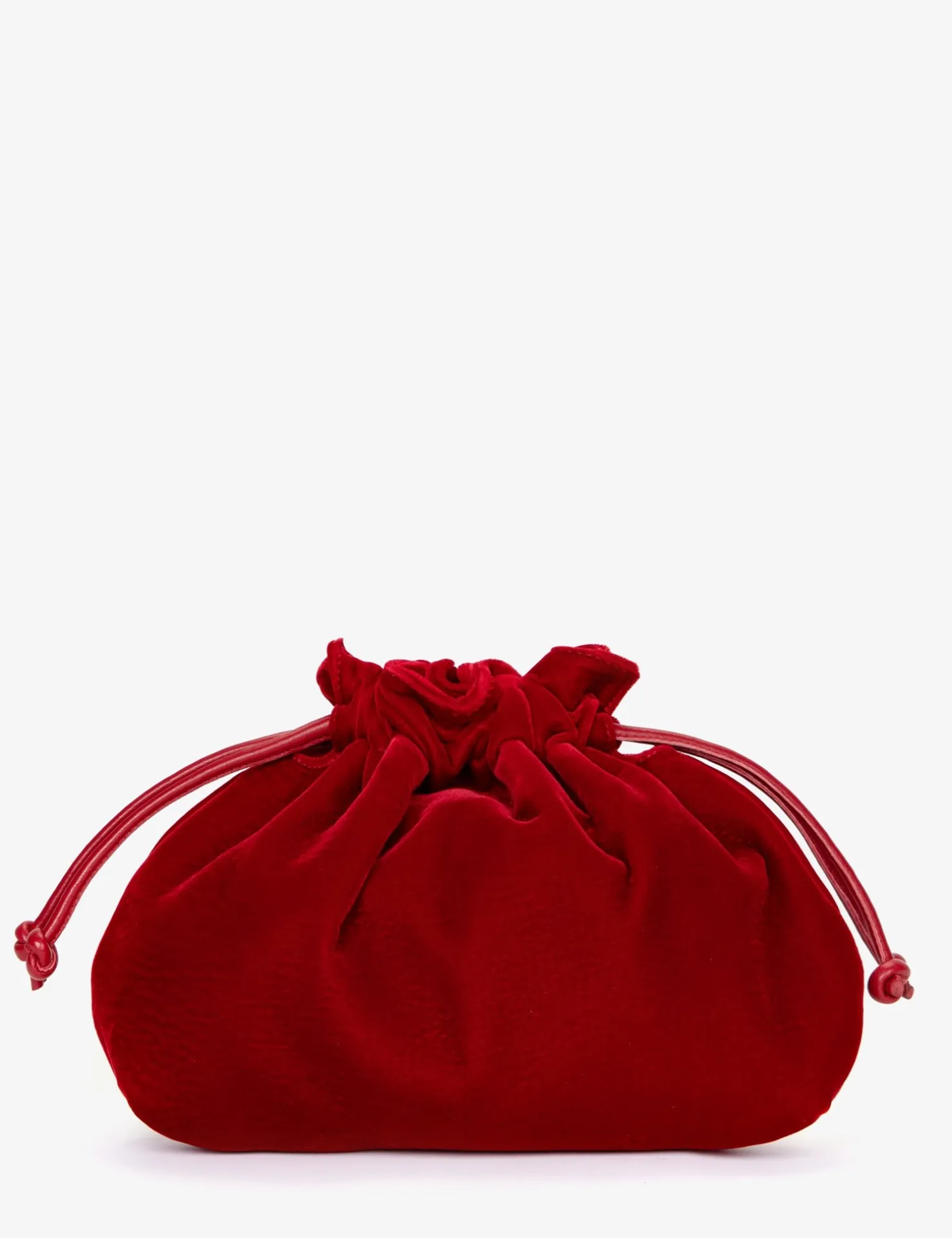 Penelope Chilvers Bags*Puffball Velvet Clutch