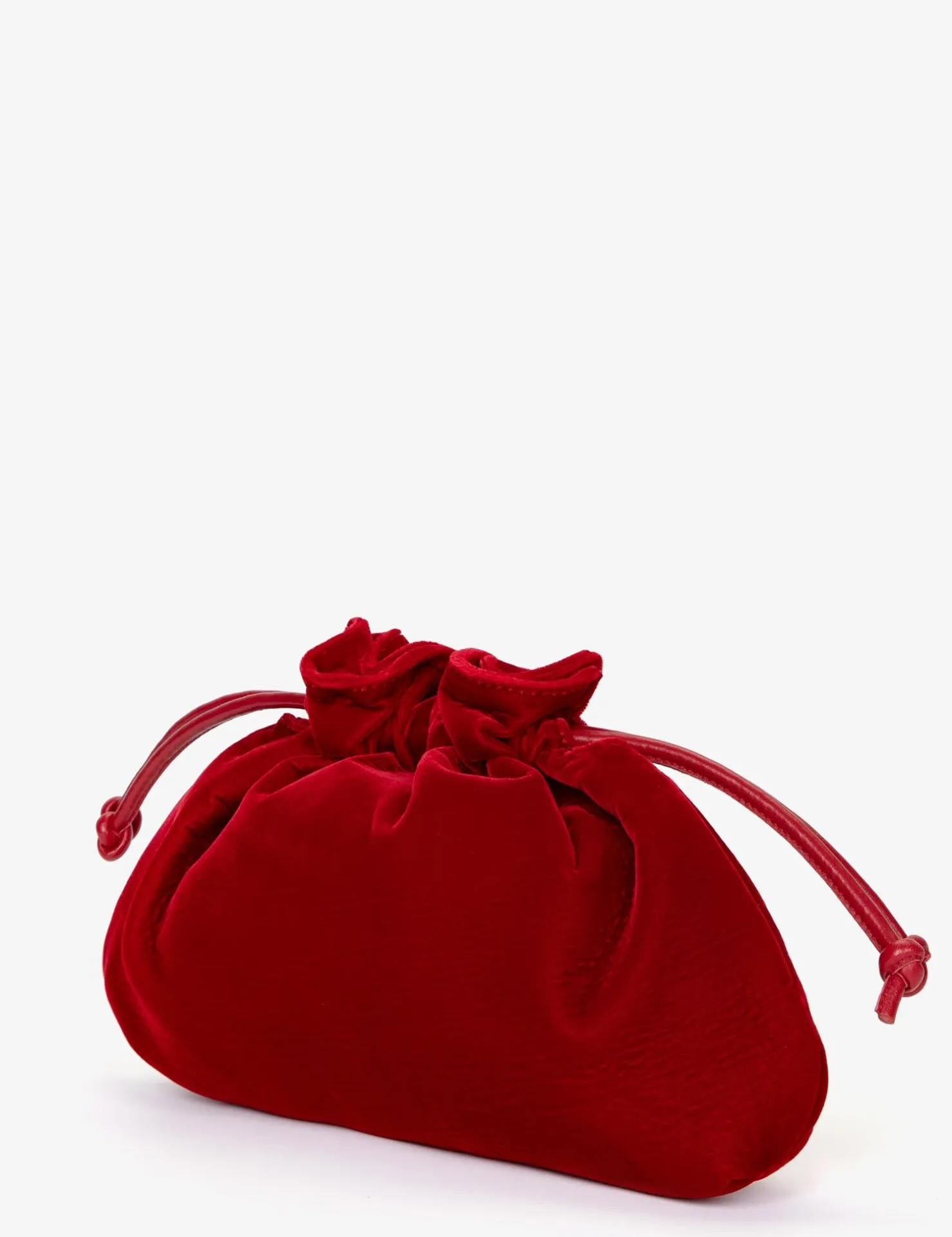 Penelope Chilvers Bags*Puffball Velvet Clutch