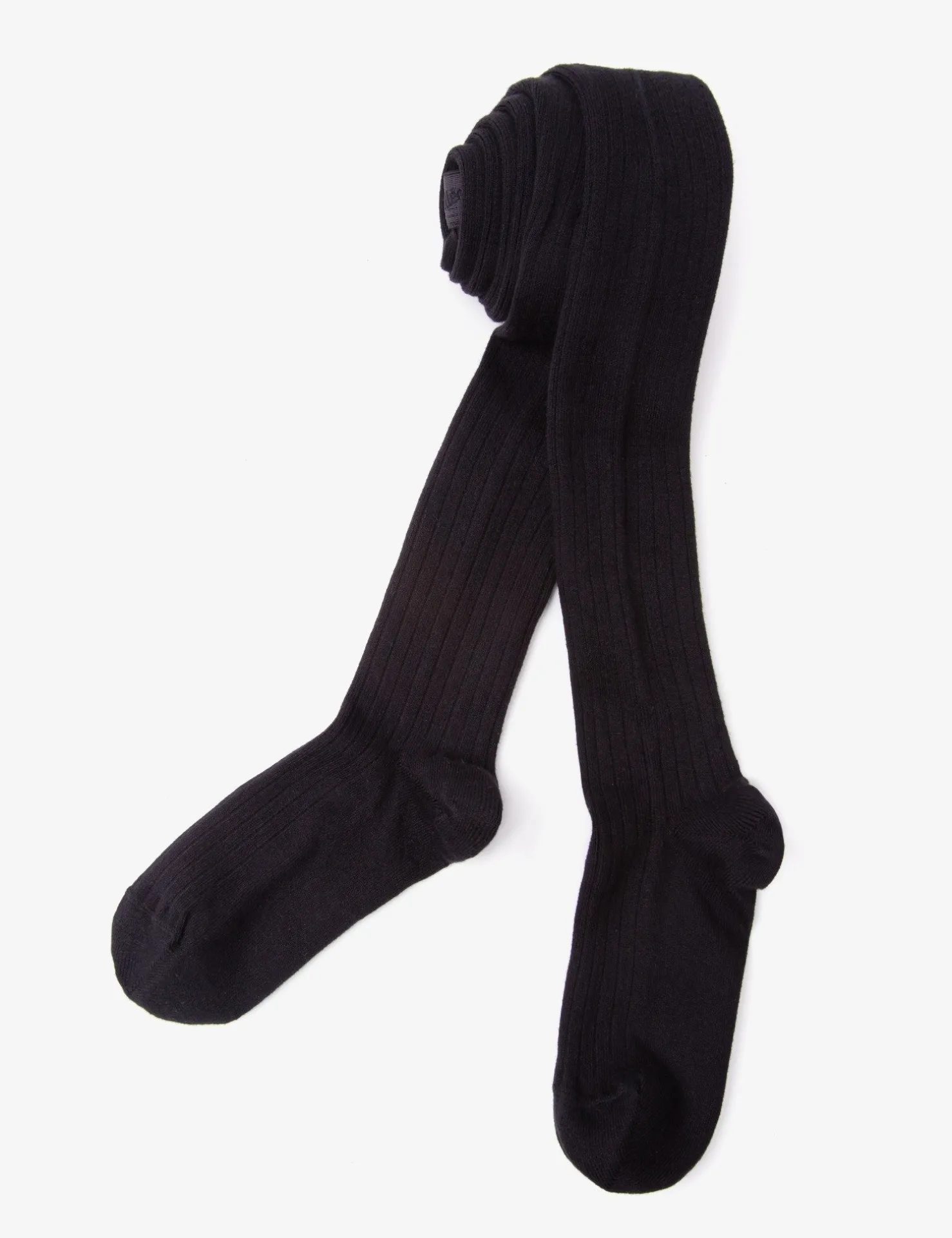 Penelope Chilvers Socks & Tights*Ribbed Egyptian Cotton Tights