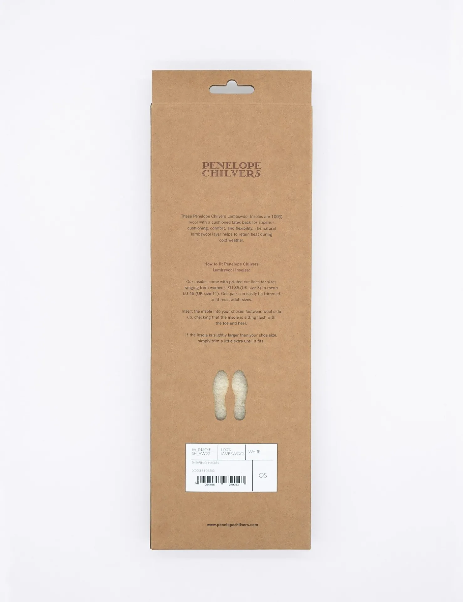 Penelope Chilvers Laces & Insoles | Socks & Tights*Shearling Insoles