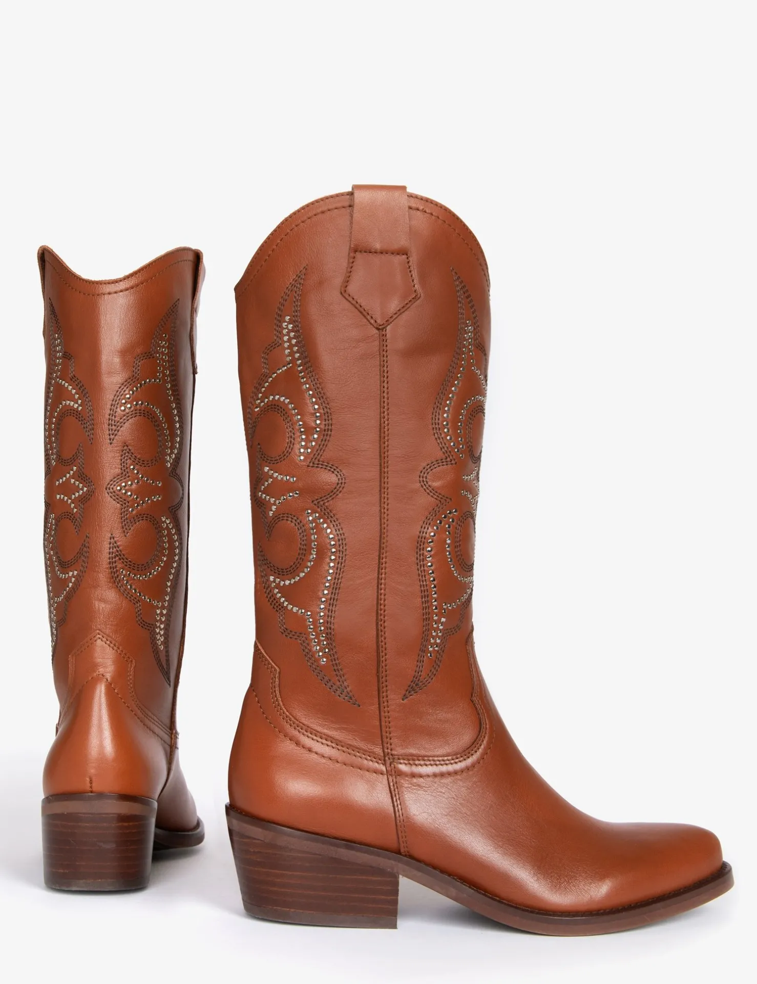 BOY Penelope Chilvers Heeled Boots | Cowboy Boots*Silvestre Stud Cowboy Boot