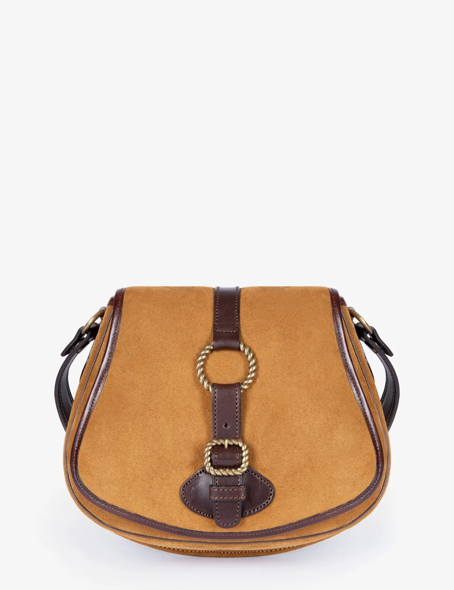 Penelope Chilvers Bags*Tambor Braided Barley Suede Bag